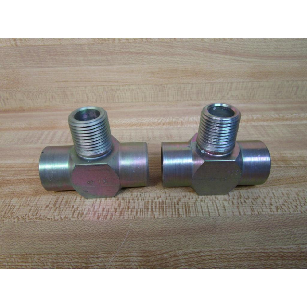 Weatherhead 16 T Fitting, Union 12" (Pack of 2) - New No Box