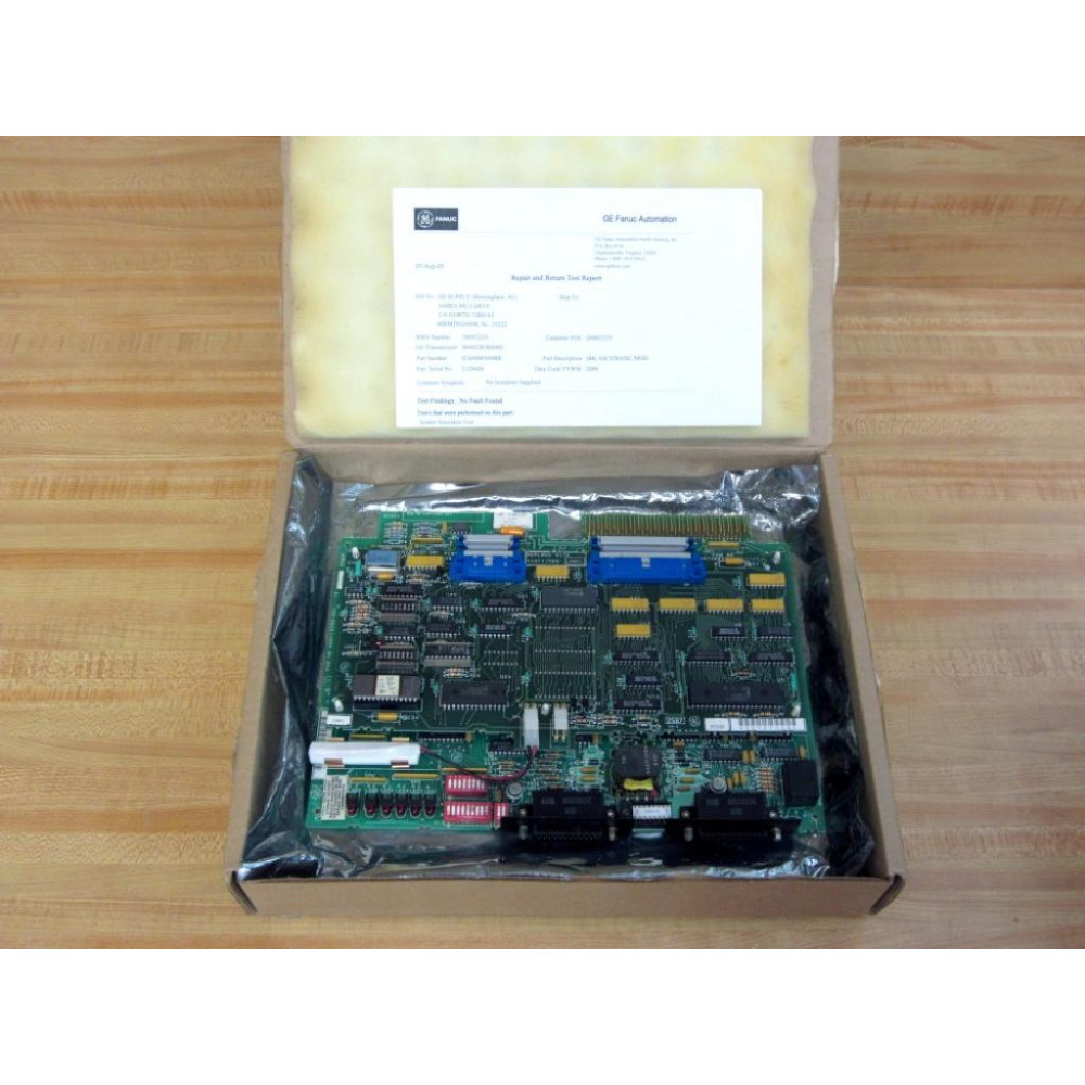 GEFanuc IC600BF949K ASCII IO Card 44A717587-G01 - Refurbished GEFanuc IC600BF949K ASCII IO Card 44A717587-G01 - Refurbished