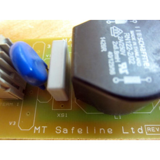 MT Safeline 3800-028 Mains Filter Board Issue 3 3800028 - Used