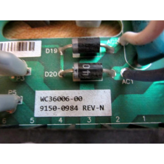 Seco WC36006-00 Circuit Board WC3600600 - Used