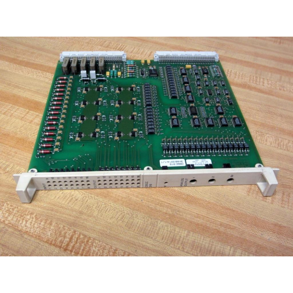 ABB 3HAB2214-83 DSQC 315 Module Bd 3HAB2214-11 WFace Plate - Used