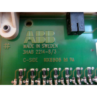 ABB 3HAB2214-83 DSQC 315 Module Bd 3HAB2214-11 WFace Plate - Used