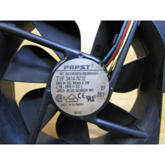 Papst 3414N12 Fan 3414N12 - Used