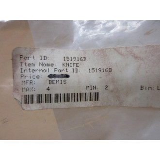 Bemis 60466128828 Blade 151916B - New No Box