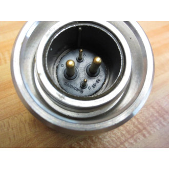 Cannon YM 110 001-TC 4-Pin Circular Connector YM110001TC - New No Box