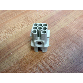 Harting 09360083101 Female Insert Crimp HAN8D-F-C wo Screws (Pack of 10) - New No Box