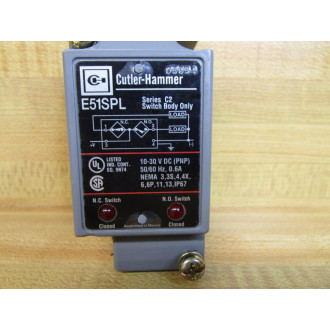 Cutler Hammer E51SPL Eaton Limit Switch Body Series C2 - New No Box