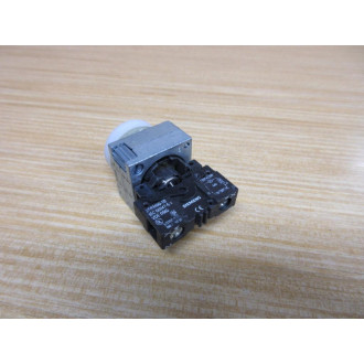 Siemens 3SB3400-1B Lamp Holder 3SB34001B W Base & Lens - New No Box