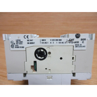 Allen Bradley 140-MN-0400 Motor Starter 140MN0400 Ser C, W 140-A10 - New No Box