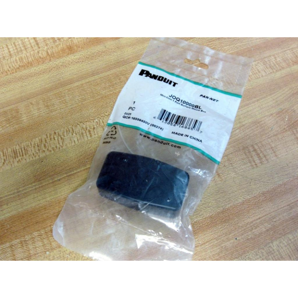 Panduit JOQ10000BL Mini-Com 1 Port Surface Mount Box Panduit JOQ10000BL Mini-Com 1 Port Surface Mount Box