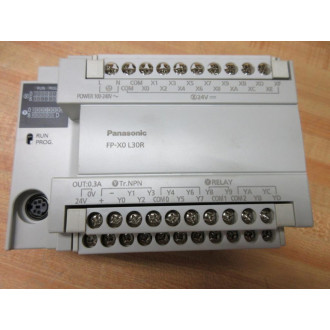 Panasonic FP-X0 L30R Control Unit AFPX0L30R-F - Used