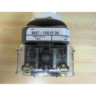 Allen Bradley 800T-FXQ10 D4 Push Button 800TFXQ10D4 Red - Refurbished