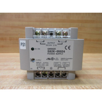 Omron S82K-05024 Power Supply S82K05024 - Used