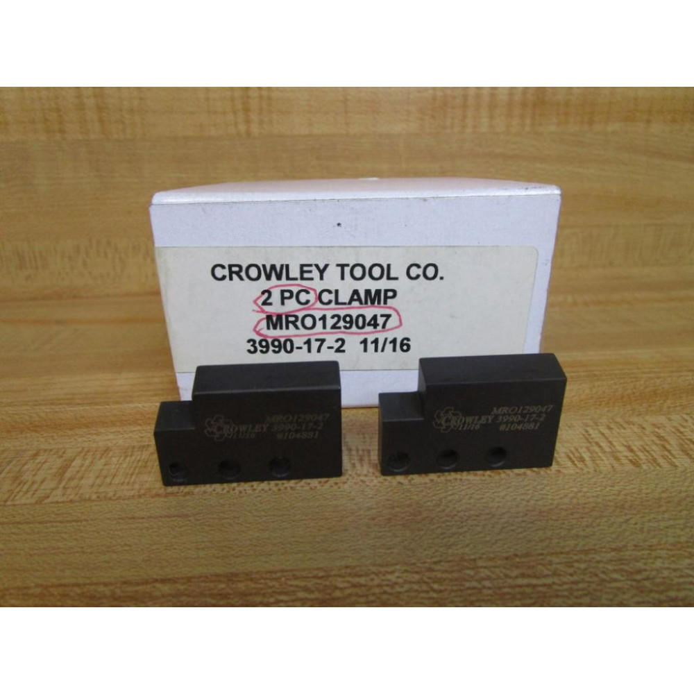 Crowley Tool 3990-17-2 Clamp MRO129047 (Pack of 2)