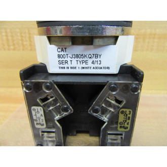 Allen Bradley 800T-J3805KQ7BY Selector Switch - New No Box