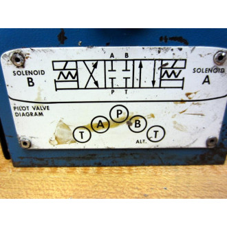 Sperry Vickers DG4S4-012C-W-B-50 Pilot Valve DG4S4012CWB50 - Used