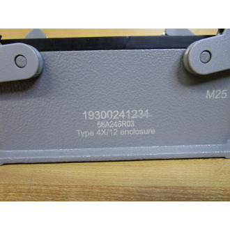 Harting Han 24B-asg1-QB-M25 Socket Housing 19300241231