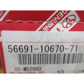 Toyota 56691-10670-71 Flasher Bulb 566911067071 (Pack of 8)