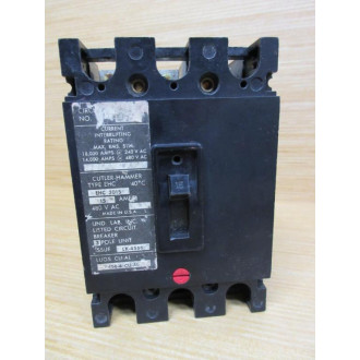 Cutler Hammer EHC 3015 15A Circuit Breaker EHC3015 Cracked Corner - Used