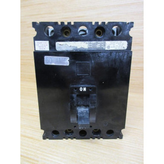 Square D FAL 60A 60 AMP Circuit Breaker FAL60A - Used