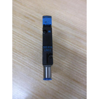 Festo CPV10-M1H-5LS-M7 Solenoid Valve 161414 W Gasket & Fittings - Used