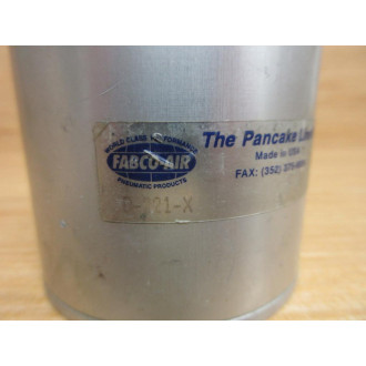 Fabco-Air D-221-X The Pancake Line Pancake Cylinder D221X - Used
