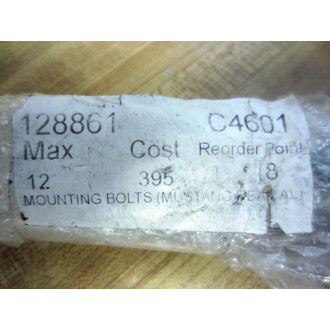 128861 Mounting Bolt (Pack of 2) - New No Box
