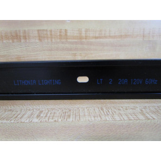Lithonia Lighting LT2 20A Track Lighting Fitting Black - New No Box