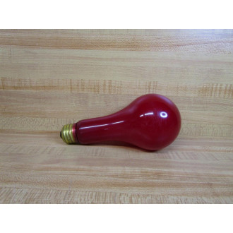 Damar 100A2399RED 100W Solid Red Bulb 4174A