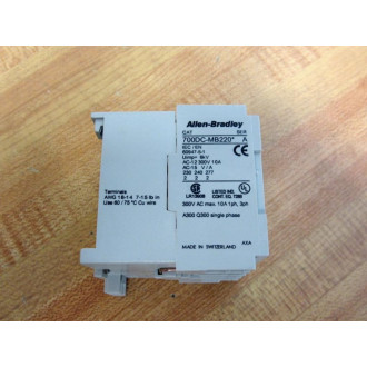 Allen Bradley 700DC-MB220Z24S Control Relay 700DCMB220Z24S Chipped Corner