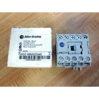 Allen Bradley 700DC-MB220Z24S Control Relay 700DCMB220Z24S