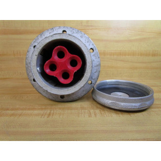 Crouse - Hinds AR 61400 Eaton Arktite Receptacle 648 A WCap - Used