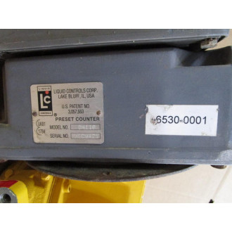Liquid Controls M5-44200-4 Water Flow Meter M5442004 - Used