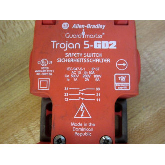 Allen Bradley 440K-T11211 Safety Interlock Switch 440KT11211 - Used
