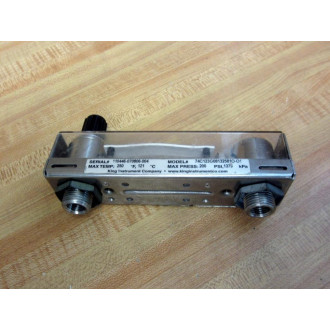 King 74C123G081325810-01 Flow Meter 74C123G08132581O-O1 - Used