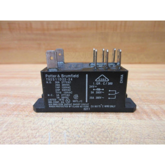 Potter & Brumfield T92S11D22-24 Relay T92S11D2224 - Used