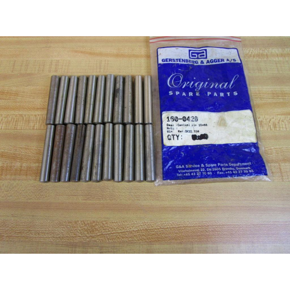 Gerstenberg & Agger 160-0420 Conical Pin 10 60
