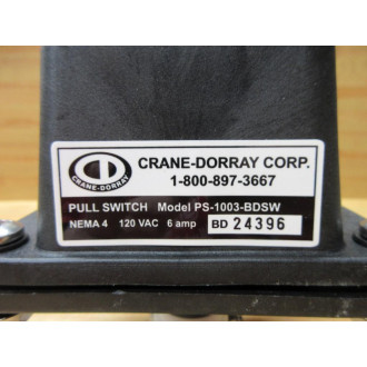 Crane-Dorray PS-1003-BDSW Pull Switch PS1003BDSW - New No Box