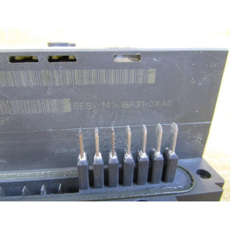 Siemens 6ES7 141-1BF31-0XA0 Input Module 6ES71411BF310XA0 - Used