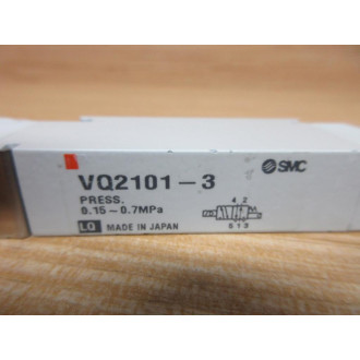 SMC VQ2101-3 Valve VQ21013 - New No Box
