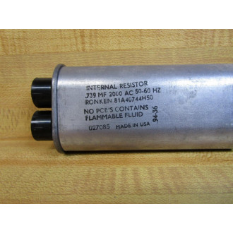 Ronken 84A40744H50 Internal Resistor - Used