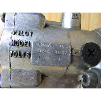 Parker L6653921153 Solenoid Air Control Valve Missing Cover WK175 9035 - Used