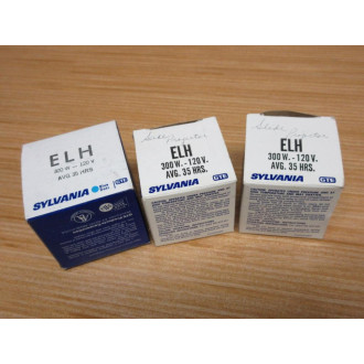Sylvania ELH Projector Lamp (Pack of 3)
