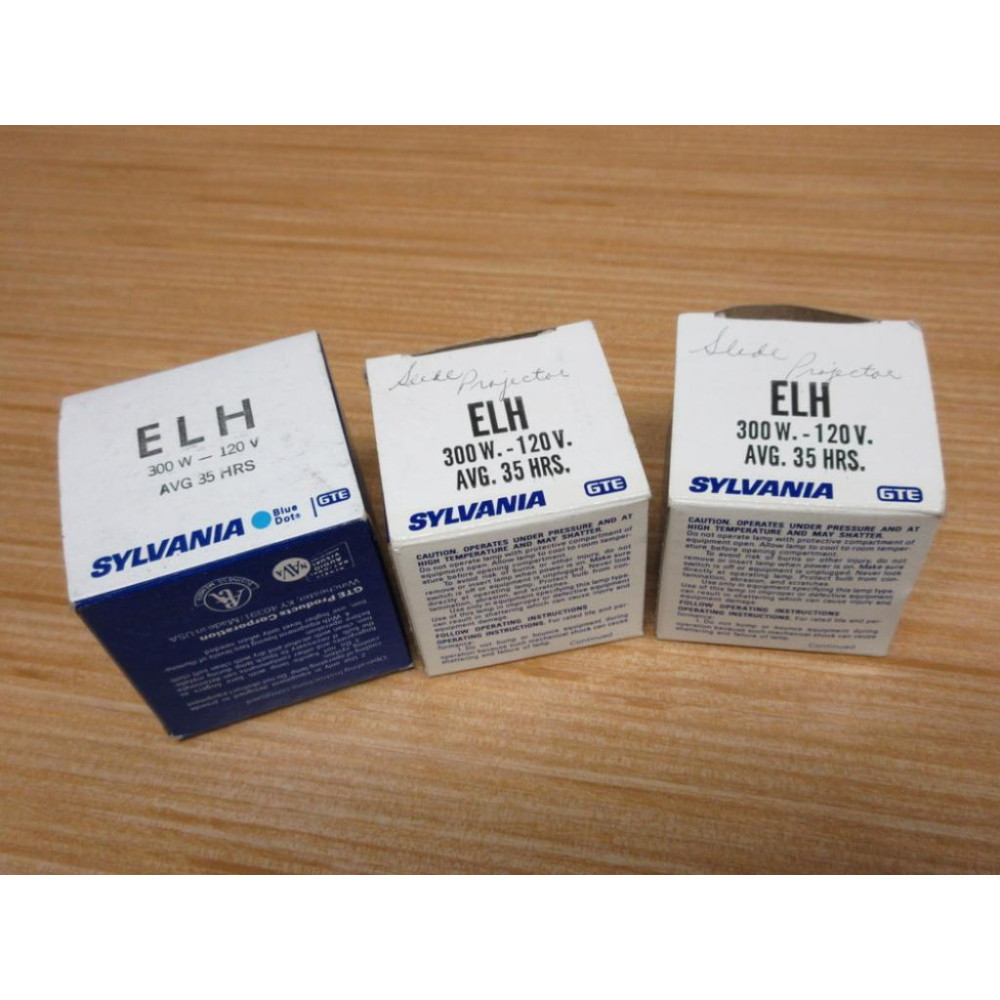 Sylvania ELH Projector Lamp (Pack of 3)