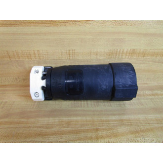 Hubbell HBL25414B Hubbellock Connector Body  25414B WCable Grip - Used