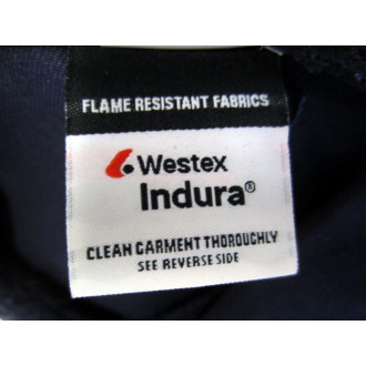 Westex Indura 124635 Navy Cotton Lab Coat  40" Large