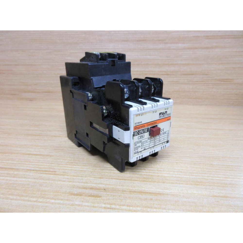 Fuji Electric SC-2NSE Magnetic Contactor SC35AS Chipped - Used