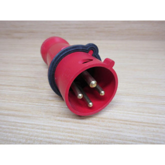 Hubbell HBL430P7W Circular Connector Plug 430P7W WO Gray Fittings - New No Box