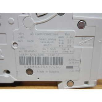 Allen Bradley 1489-M1C300 30A Miniature Circuit Breaker 1489M1C300 - New No Box