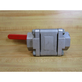 Worcester Controls R16CWP1000 Ball Valve 15966TMSW - Used